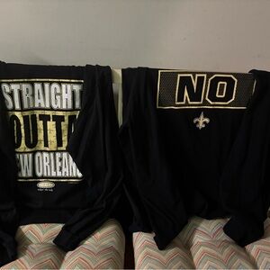Fantics New Orleans Saints Long Sleeve Shirt.